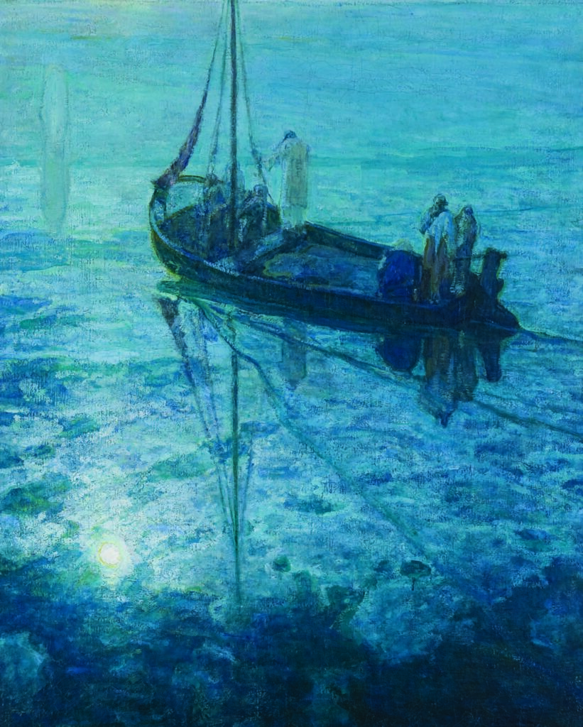 Henry Ossawa Tanner Disciples see Christ Walking on the Water 1907, USA