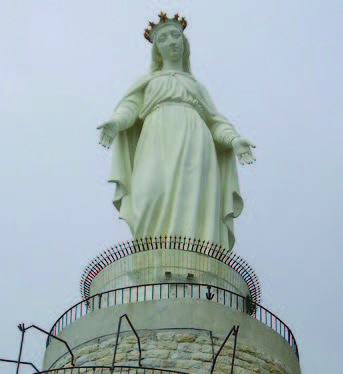 Our Lady of Lebanon Venerated by Catholics, Muslims, Druze, and others Harissa, Lebanon